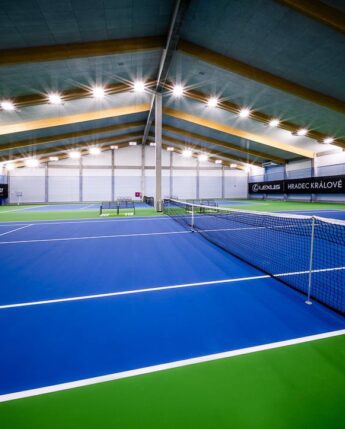 Možnost využití tenisové haly