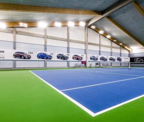 In our modern complex, Tennis Resort SKHK & Hotel Break, there are 7 outdoor clay courts and 3 indoor tennis courts in a permanent hall.